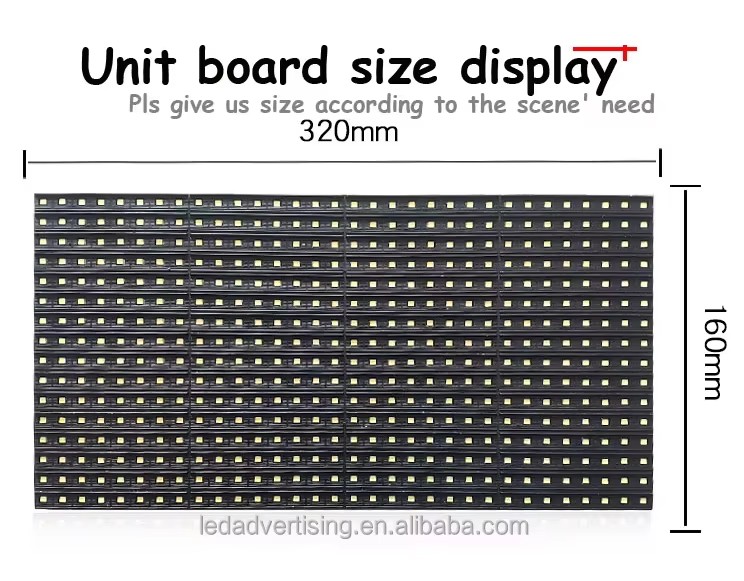 LED scrolling sign