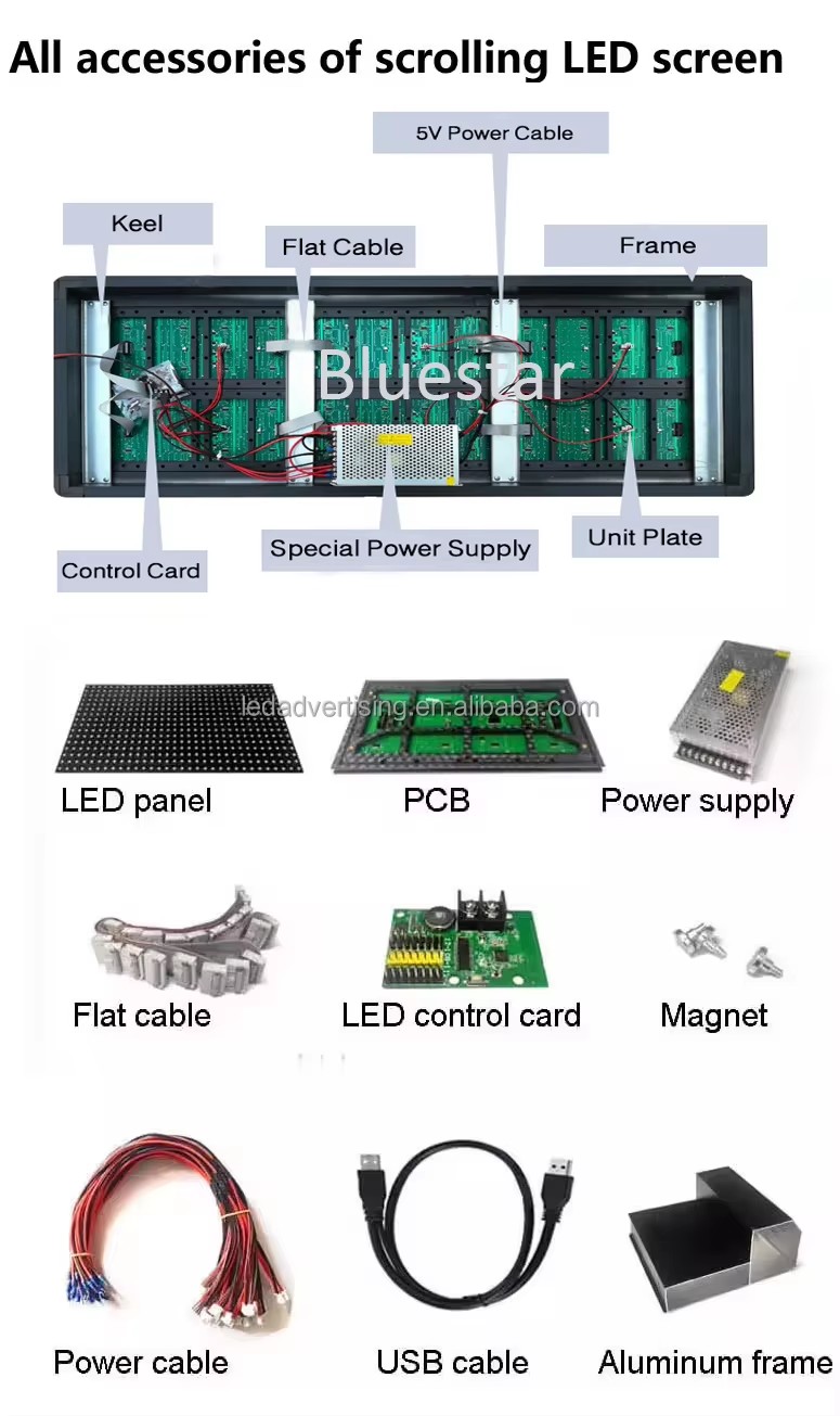 Programable Led Word Screen P10 Programmable Scrolling Led Sign Outdoor Signs For Businesse Custom ...