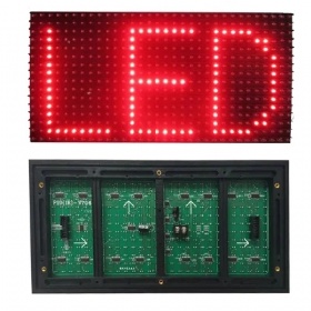 P10 DIP RED led module outdoor