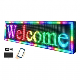 WiFi Indoor Outdoor LED Message Board P8/P5/P10 Outdoor Programmable LED Signs