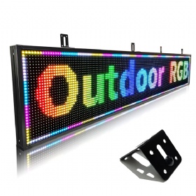 P10 Programmable Scrolling Led Sign Outdoor Signs For Businesse Custom Message Board Digita Display Advertising Screen Bar Word Light Wifi Control High Brightness Neon Sign 39