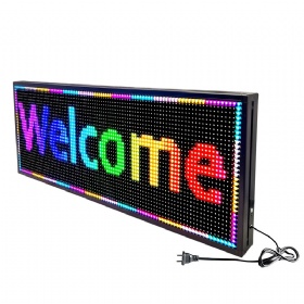 outdoor full color wireless led message board