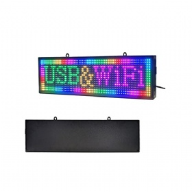 Outdoor P10 full Colours Advertising rgb Billboard led Text display board mobile phone LED programmable scrolling sign