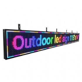 P10 Outdoor Led Sign Programmable Scrolling Digital Display Screen