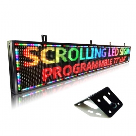 Outdoor Scrolling Led Sign Programmable P10 77’’x14’’