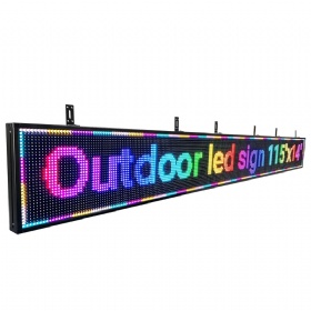 P10 Outdoor Led Sign Programmable Scrolling Digital Display Screen