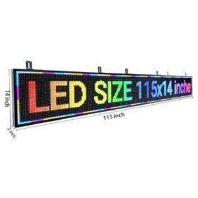 Custom made manufacturer WIFI LED Sign Panel Display Programmable Message Screen