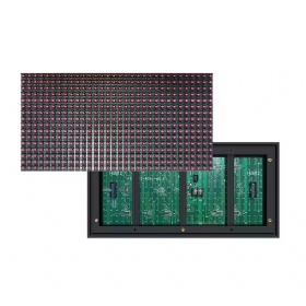 Semi-Outdoor Single Color P10 White Red Green Blue Amber Yellow dip P10 16x32 dots red p10 led module