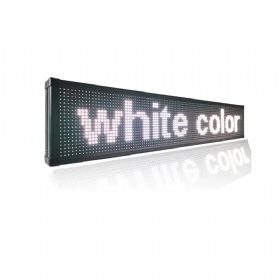 P10 white LED Shop Sign Scrolling