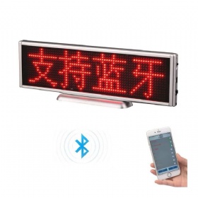 Text Message Scrolling led Board Cheap Advertising Display Screen Panel Mini LED Desk Display Board P2.5mm