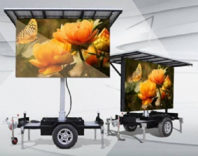 HW4S Solar tralier led display