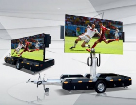 HW8  Mobile LED Advertising Trailer Display